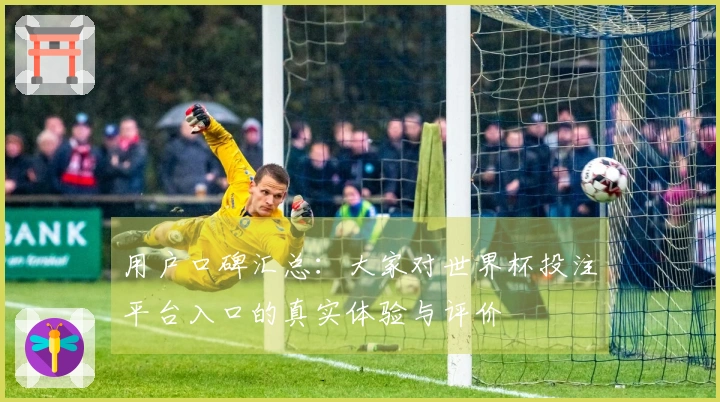 用户口碑汇总：大家对世界杯投注平台入口的真实体验与评价