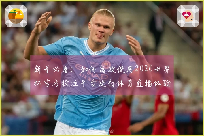 新手必看：如何高效使用2026世界杯官方投注平台进行体育直播体验